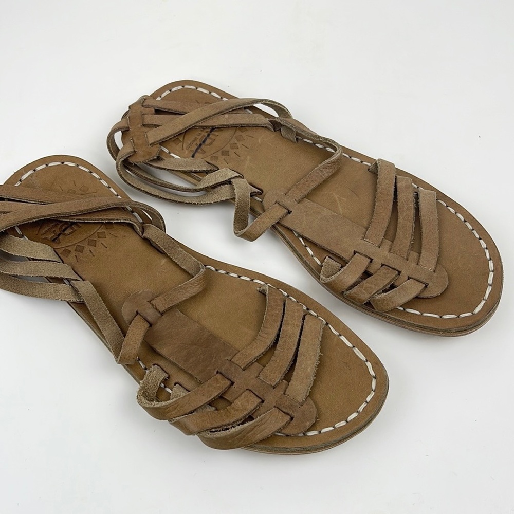 Free People Minda Tessa Living Helem Woven Fisherman Sandal - Picture 3 of 9